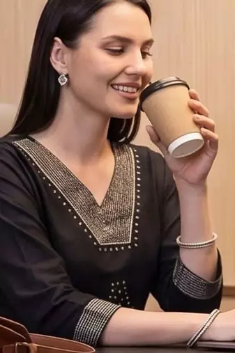 Women Ethnic Motifs Embroidered Regular Kurta with Trousers