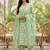 Women Floral Printed Regular Pure Cotton Kurta with Trousers & With Dupatta