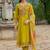 Women Floral Embroidered Regular Thread Work Kurta with Trousers & With Dupatta