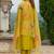 Women Floral Embroidered Regular Thread Work Kurta with Trousers & With Dupatta