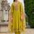 Women Floral Embroidered Regular Thread Work Kurta with Trousers & With Dupatta
