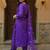 Women Ethnic Motifs Embroidered Regular Kurta with Trousers & With Dupatta