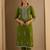 Women Ethnic Motifs Embroidered Regular Thread Work Kurta with Trousers
