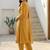 Women Ethnic Motifs Embroidered Regular Thread Work Pure Cotton Kurta with Trousers & With Dupatta