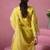 Women Floral Embroidered Regular Thread Work Kurta with Trousers & With Dupatta