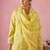 Women Floral Embroidered Regular Thread Work Kurta with Trousers & With Dupatta
