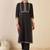 Women Ethnic Motifs Embroidered Regular Thread Work Pure Cotton Kurta with Trousers & With Dupatta