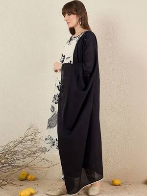Women Floral Printed Regular Pure Cotton Kurta with Trousers & With Dupatta 4