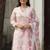 Women Floral Embroidered Regular Thread Work Kurta with Trousers & With Dupatta