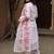Women Floral Embroidered Regular Thread Work Kurta with Trousers & With Dupatta