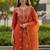Women Ethnic Motifs Embroidered Regular Kurta with Trousers & With Dupatta