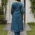 Women Ethnic Motifs Embroidered Regular Gotta Patti Kurta with Trousers