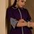 Women Embroidered Regular Thread Work Pure Cotton Kurta with Trousers