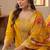 Women Ethnic Motifs Regular Thread Work Kurta with Palazzos & With Dupatta