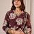 Women Floral Printed Regular Chanderi Silk Kurta with Trousers & With Dupatta