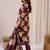 Women Floral Printed Regular Chanderi Silk Kurta with Trousers & With Dupatta