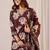 Women Floral Printed Regular Chanderi Silk Kurta with Trousers & With Dupatta