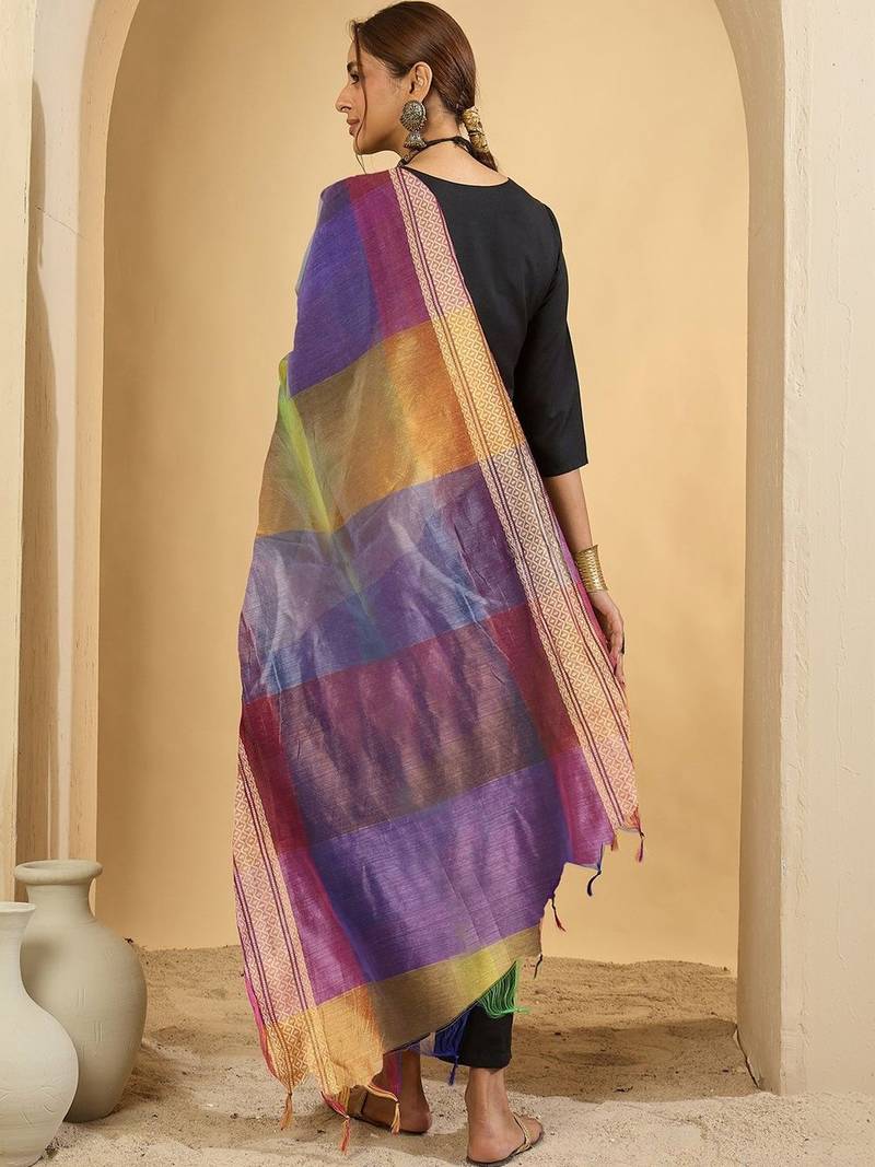 Women Regular Kurta with Palazzos & With Dupatta