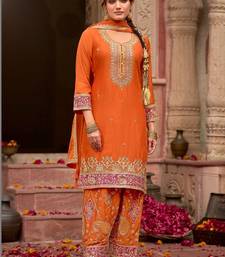 Women Ethnic Motifs Embroidered Regular Kurta with Patiala & With Dupatta