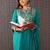 Women Ethnic Motifs Embroidered Regular Thread Work Pure Cotton Kurta with Trousers & With Dupatta