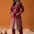 Women Ethnic Motifs Embroidered Regular Kurta with Trousers