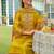 Women Floral Embroidered Regular Thread Work Kurta with Trousers & With Dupatta