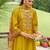 Women Floral Embroidered Regular Thread Work Kurta with Trousers & With Dupatta