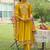 Women Floral Embroidered Regular Thread Work Kurta with Trousers & With Dupatta
