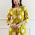 Women Printed Regular Thread Work Kurta with Palazzos