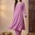 Women Ethnic Motifs Embroidered Regular Thread Work Kurta with Trousers