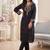 Women Ethnic Motifs Embroidered Regular Thread Work Liva Kurta with Trousers