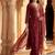 Women Ethnic Motifs Embroidered Regular Kurta with Trousers & With Dupatta