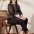 Women Ethnic Motifs Embroidered Regular Thread Work Kurta with Trousers