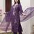 Women Floral Embroidered Regular Thread Work Kurta with Trousers & With Dupatta