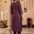 Women Ethnic Motifs Regular Thread Work Kurta with Trousers