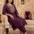 Women Ethnic Motifs Regular Thread Work Kurta with Trousers
