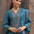 Women Floral Embroidered Regular Thread Work Kurta with Trousers & With Dupatta