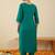 Women Ethnic Motifs Embroidered Regular Kurta with Trousers