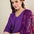 Women Floral V-Neck Kurta with Trousers & With Dupatta