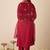 Women Ethnic Motifs Embroidered Regular Kurta with Trousers & With Dupatta