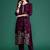 Women Floral Embroidered Regular Thread Work Kurta with Trousers