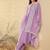 Women Regular Chikankari Kurta with Trousers & With Dupatta