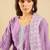 Women Regular Chikankari Kurta with Trousers & With Dupatta