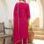 Women Ethnic Motifs Embroidered Regular Kurta with Trousers & With Dupatta