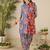 Women Floral Printed Regular Pure Cotton Kurta with Trousers