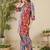 Women Floral Printed Regular Pure Cotton Kurta with Trousers