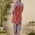 Women Floral Printed Regular Pure Cotton Kurta with Trousers