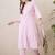 Women Floral Embroidered Regular Thread Work Pure Cotton Kurta with Trousers