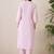 Women Floral Embroidered Regular Thread Work Pure Cotton Kurta with Trousers