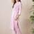Women Floral Embroidered Regular Thread Work Pure Cotton Kurta with Trousers